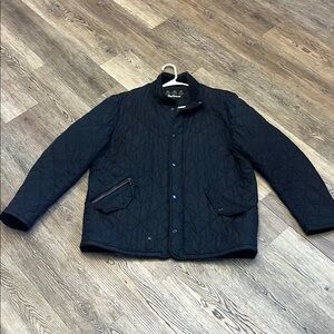 Barbour Black Puffer Jacket Quilted Insulated Outerwear